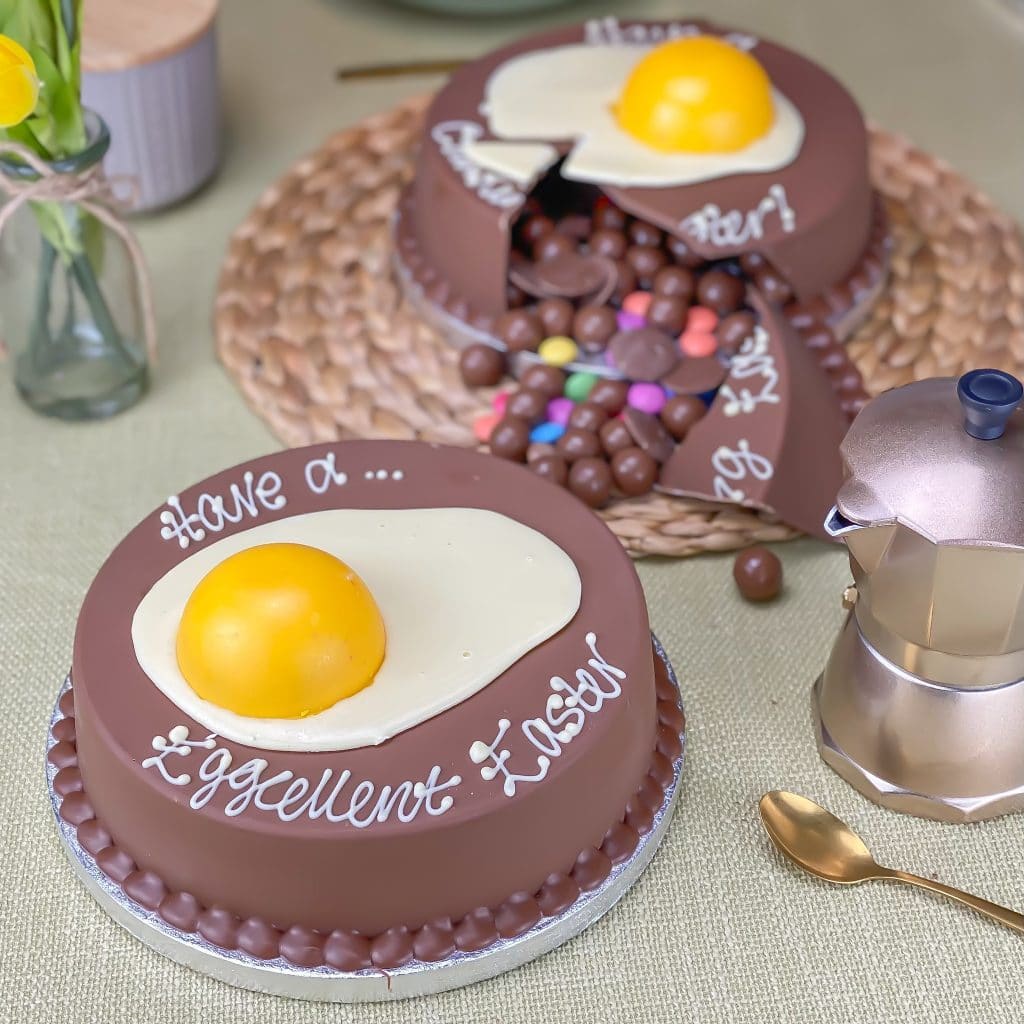 personalised easter gifts smash fried egg