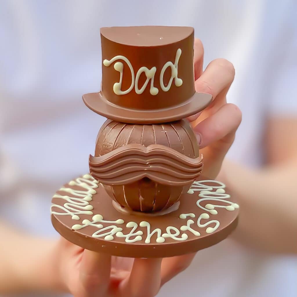 a personalised father's day terrys chocolate orange